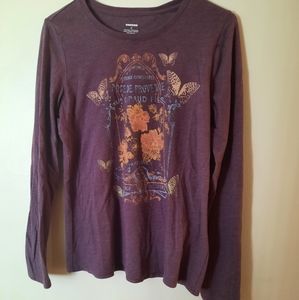 Ladies long sleeve shirt